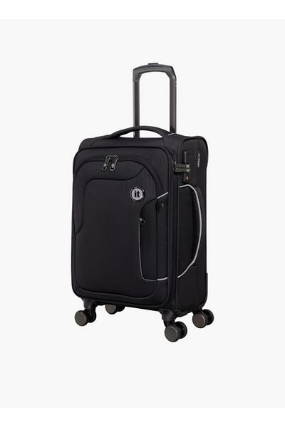 IT 4-Wheel Softcase Cabin Trolley Bag with Retractable Handle - 20 Inches - Check-In Bag