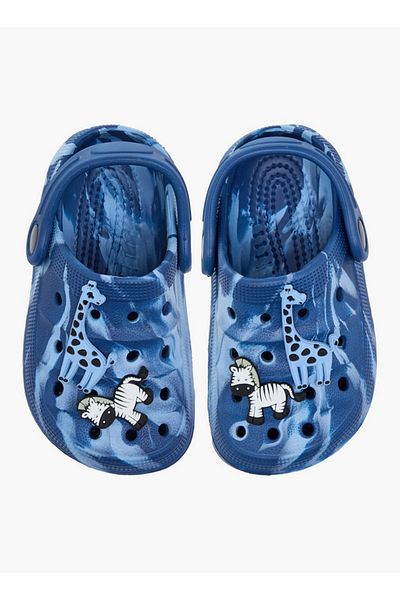 Aqua Boys Animal Accent Clogs with Backstrap