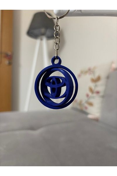 weARSwe Toyota Brand Moving Keychain