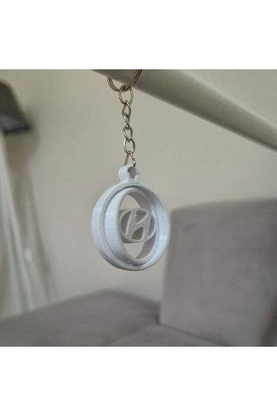 weARSwe Hyundai Brand Moving Keychain
