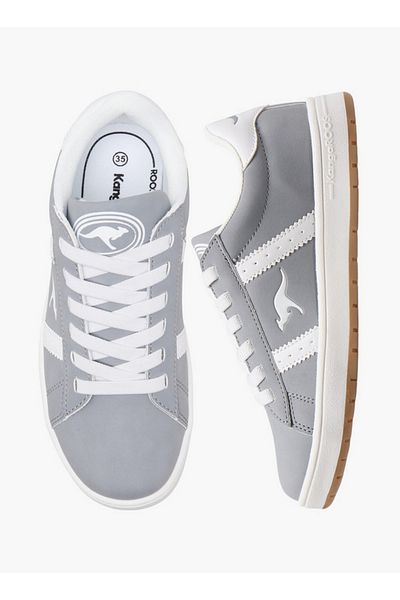 Kangaroos Boys' Logo Detail Sneakers with Lace-Up Closure