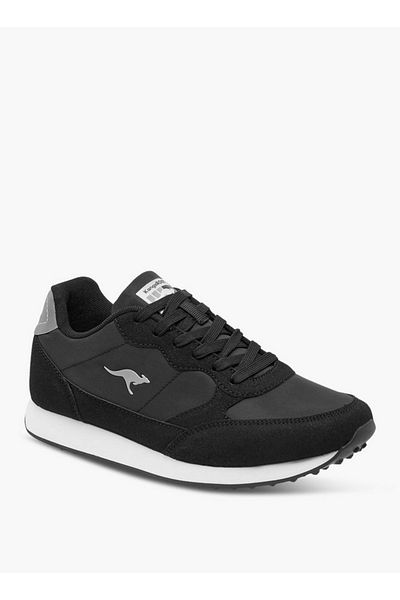 Kangaroos Women's Logo Detail Sneakers with Lace-Up Closure