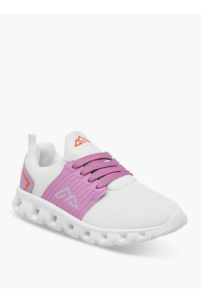Oaklan by Shoexpress Girls Logo Detail Sports Shoes with Lace-Up Closure