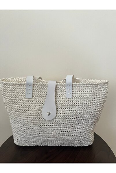 DOĞA ART STORE Χειροποίητη πλεκτή τσάντα