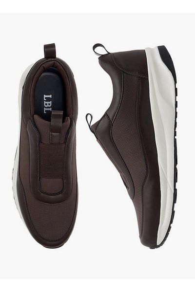 LBL by Shoexpress Men's Panelled Slip-On Sneakers