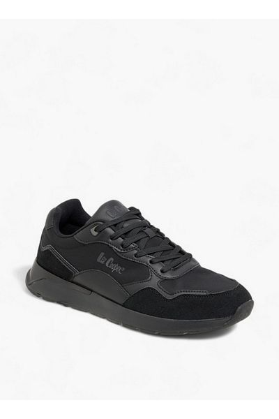 Lee Cooper Men's Panelled Sneakers with Lace-Up Closure