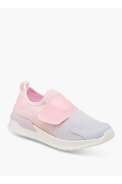 Kappa Girls' Logo Detail Sports Shoes with Hook and Loop Closure