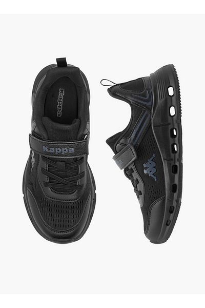 Kappa Boys' Logo Detail Sports Shoes with Hook and Loop Closure