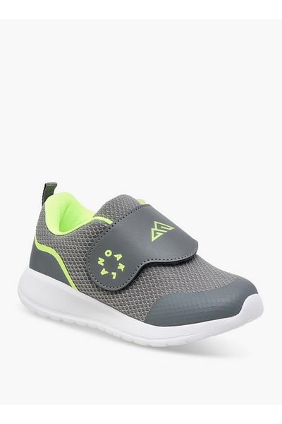 Oaklan by Shoexpress Boys Logo Detail Sports Shoes with Hook and Loop Closure