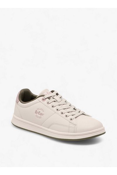 Lee Cooper حذاء رياضي برباط وطبعة شعار للنساء
