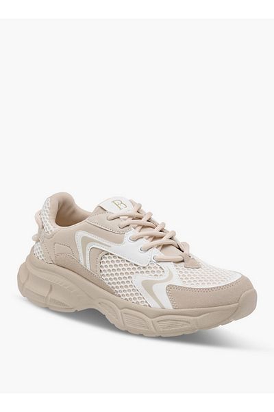 Flora Bella by Shoexpress Women's Panelled Lace-Up Sneakers