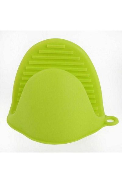 OEM Mănușă de bucătărie din silicon rezistentă la căldură, verde