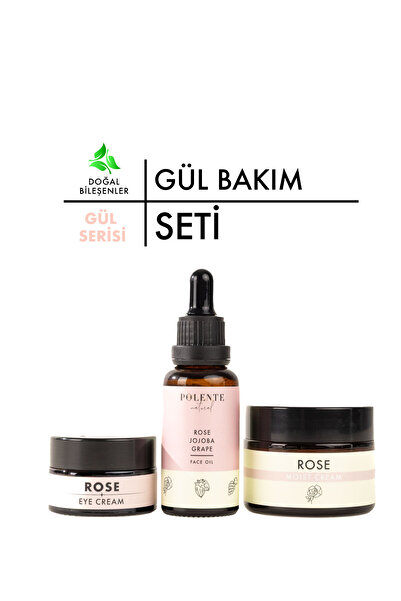 Polente Natural Gül Canlandırıcı Cilt Bakım Seri