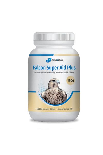 Farmavet Farma Vet Falcon Super Aids Plus (100 g). Provides all nutrients during treatment of sick falcons.