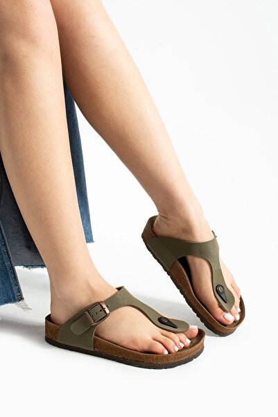 Sivarro Freistep Khaki Unisex Flip Flops – Lightweight, Non-Slip, Summer