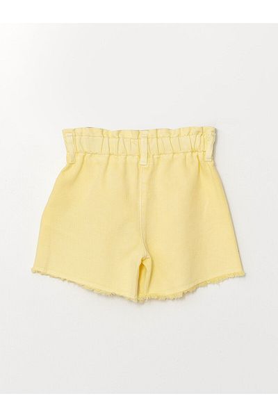 LC Waikiki Basic Baby Girl Shorts with Elastic Waist