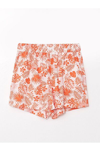 LC Waikiki Girl's Shorts with Elastic Waist