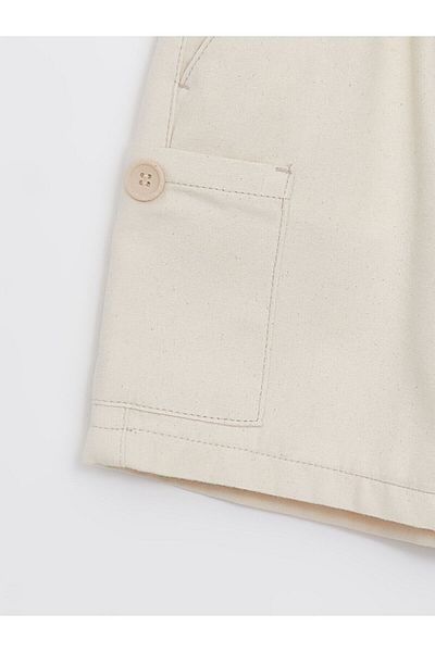 LC Waikiki Girl's Shorts with Elastic Waist