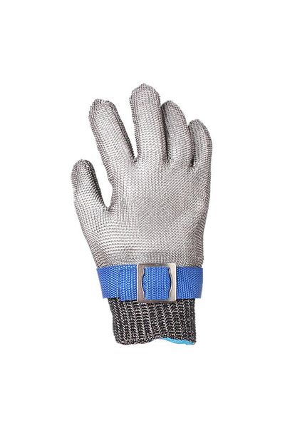 OEM ESP Cut-Resistant Glove, Polyethylene/Stainless Steel, Grey/Blue, L