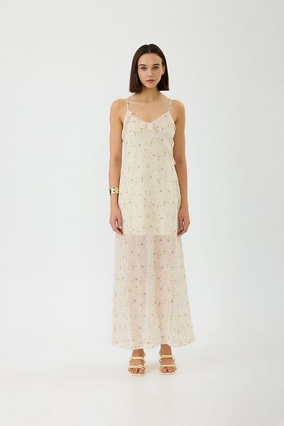 SEVİLEN Strappy Floral Dress