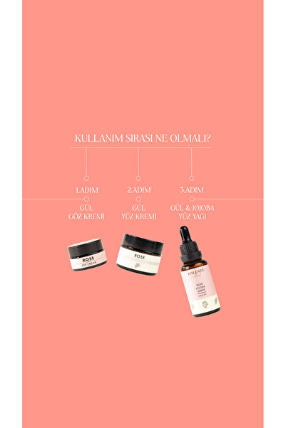 Polente Natural Gül Canlandırıcı Cilt Bakım Seri