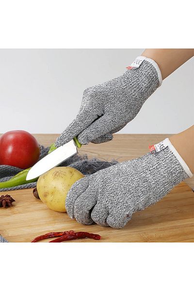 OEM Mănuși profesionale anti-tăiere GLIMATECH, protecție cu inserție din oțel, CAT5, flexibile, unisex, mărimea L