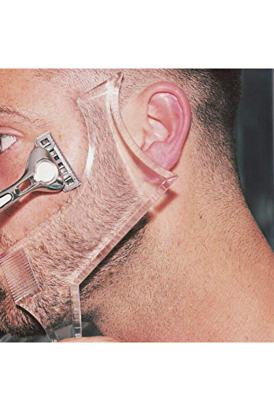 OEM Pieptene contur barbă și mustață PRO / Șablon transparent pentru barbă și...