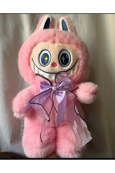 happystoretr 55cm Plush Toy Labubu Cute Funny Stuffed Animal Doll Big Popmart Soft
