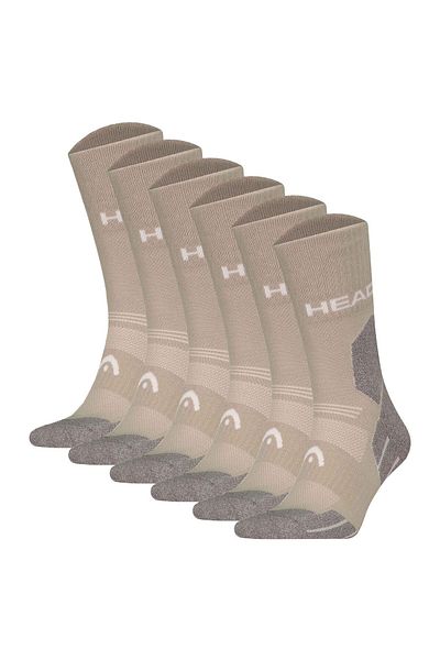 Head Unisex Wandersocken, 6er Pack - Hiking All Climates Crew, Sportsocken, Logo