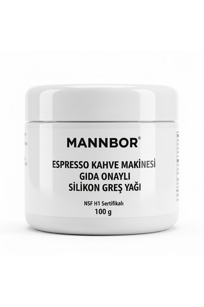 LUBCO Espresso Kahve Makinası Gıda Onaylı Slikon Gres Yağı-Nsf H1 Onaylı 100 Grm