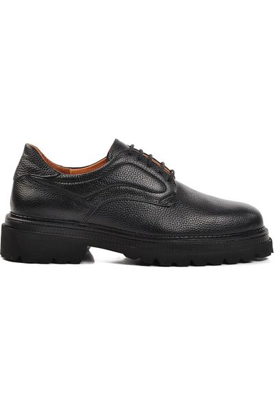 CLASS WOOD Classwood 19880 High Sole Genuine Leather Men's Casual Shoes Skin Black