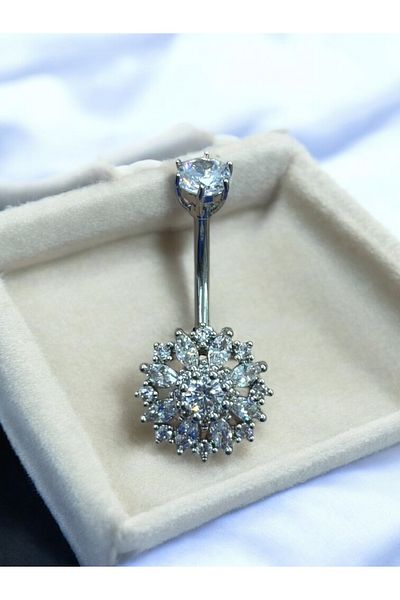 Takayrum Steel belly piercing