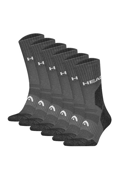 Head Unisex Wandersocken, 6er Pack - Hiking All Climates Crew, Sportsocken, Logo