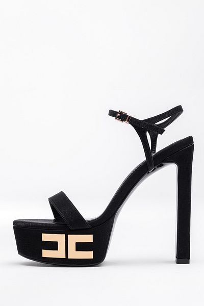 Tasarım Huceste Women's Heeled Ankle Belt Platform Heel Shoes
