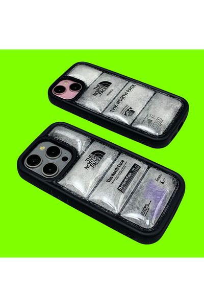 THE NORTH FACE The North Face case, compatible with Iphone 16 PRO, PUFFER