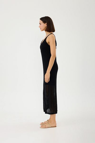 SEVİLEN V-Neck Knitwear Dress