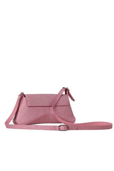 Balenciaga XX SMALL FLAP BAG IN SPARKLING FABRIC IN PINK - BALENCIAGA - ONE SIZE, PINK