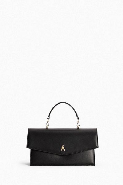 Patrizia Pepe FLY LOGO BAG - PATRIZIA PEPE - ONE SIZE, BEIGE