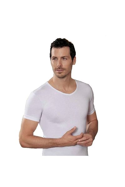 ALFA AKSESUAR 03 Şahinler Lycra V-Neck Undershirt E072