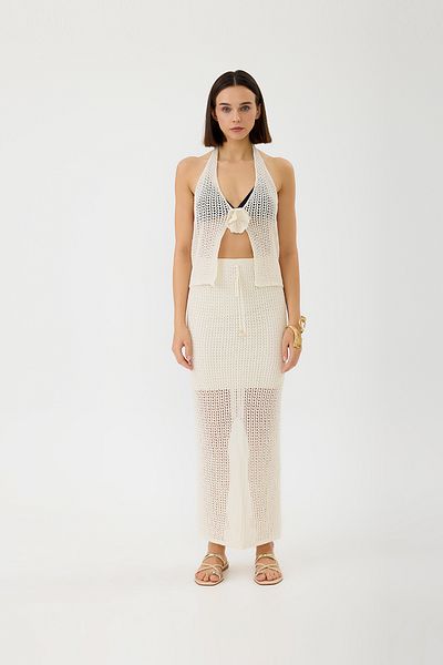 SEVİLEN Floral Detailed Knitwear Set