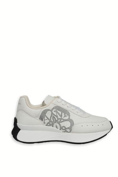 ALEXANDER MCQUEEN SNEAKERS - 38.5, WHITE