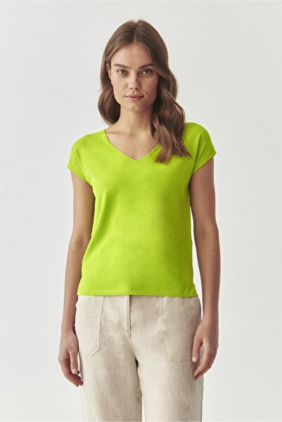 TATUUM Tricou de dama verde lime cu maneca scurta, brand Tatuum, marime XS