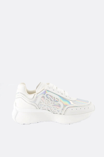 ALEXANDER MCQUEEN SNEAKERS - 39, WHITE