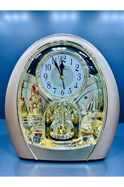 doğan hediyelik Alarmlı ve Müzikli Ofis Ev İş Yeri Dekoratif Masa ve Duvar Saati