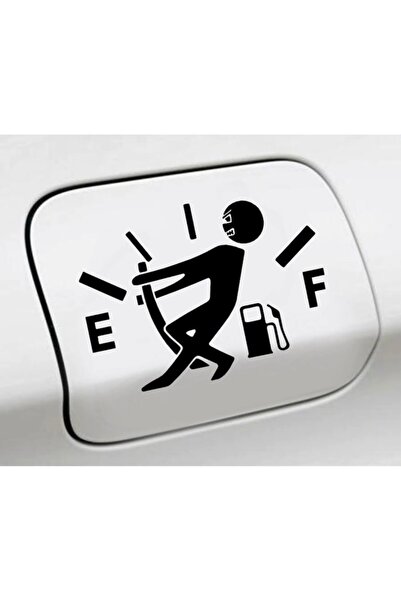 Oracal Car sticker, Fuel filler flap, 13cm, black