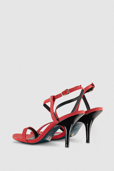 Patrizia Pepe HEELED SANDALS - PATRIZIA PEPE - 40, RED