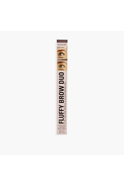 MAKEUP REVOLUTION Fluffy Brow 2-in-1 Blade Pencil and Brow Gel
