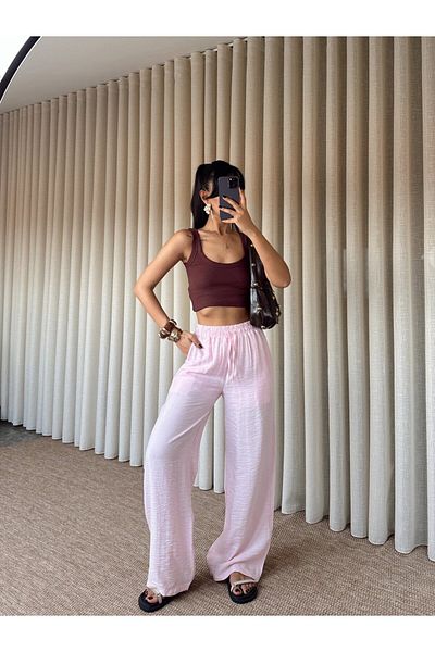 mydukkan.co Lined Wide Leg Trousers