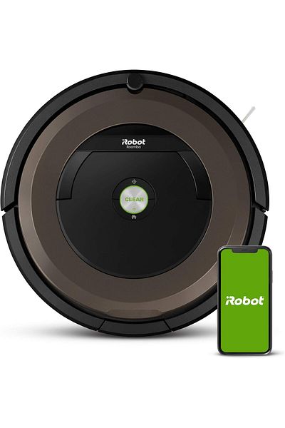 iRobot Roomba 890 Robot Vacuum- Wi-Fi Connected, Works with Alexa, Ideal for Pet Hair, Carpets, Hard