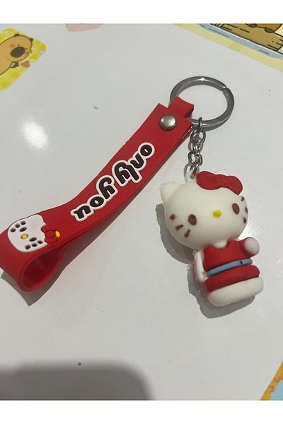 demirosa Hello Ktty Silicone Keychain & Bag Accessory